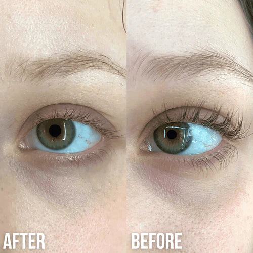 lash lifting before and after