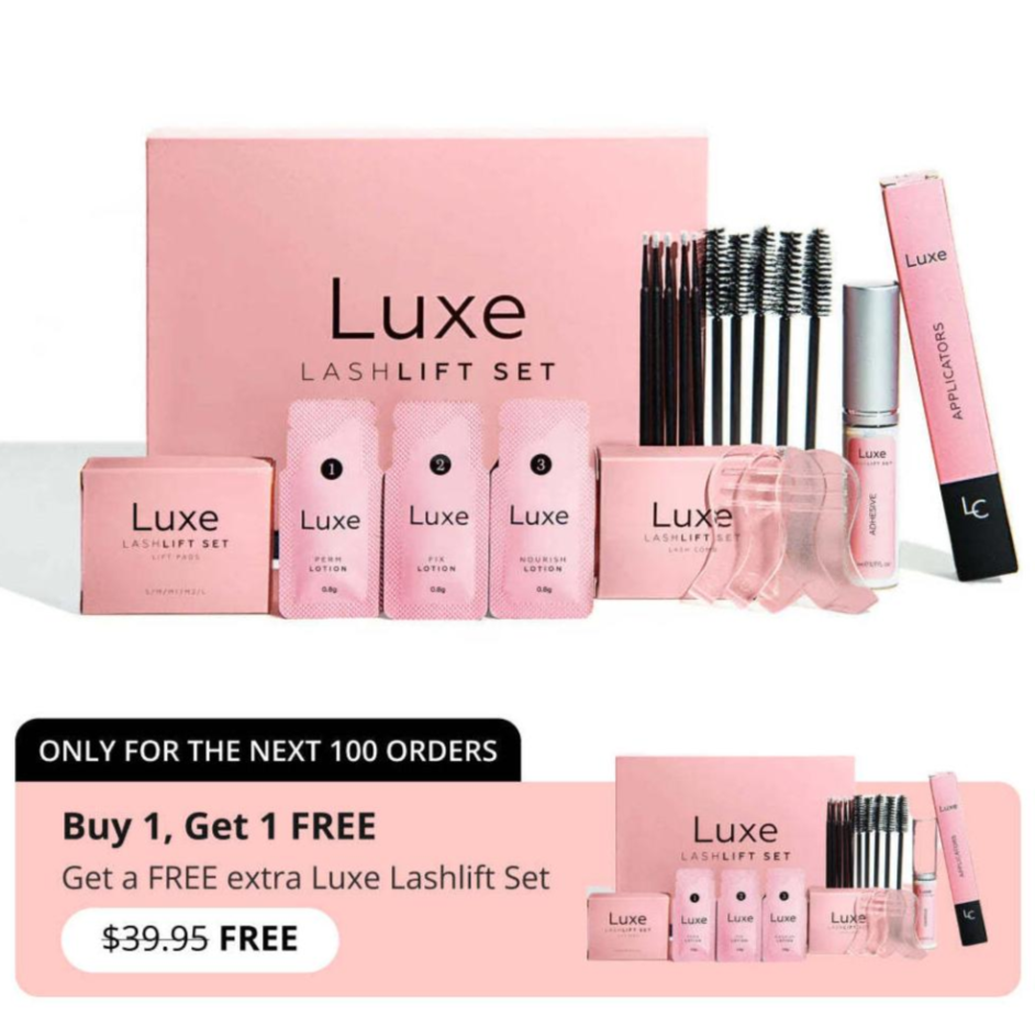 Luxe Lashlift Set (Buy 1, Get 1 FREE)