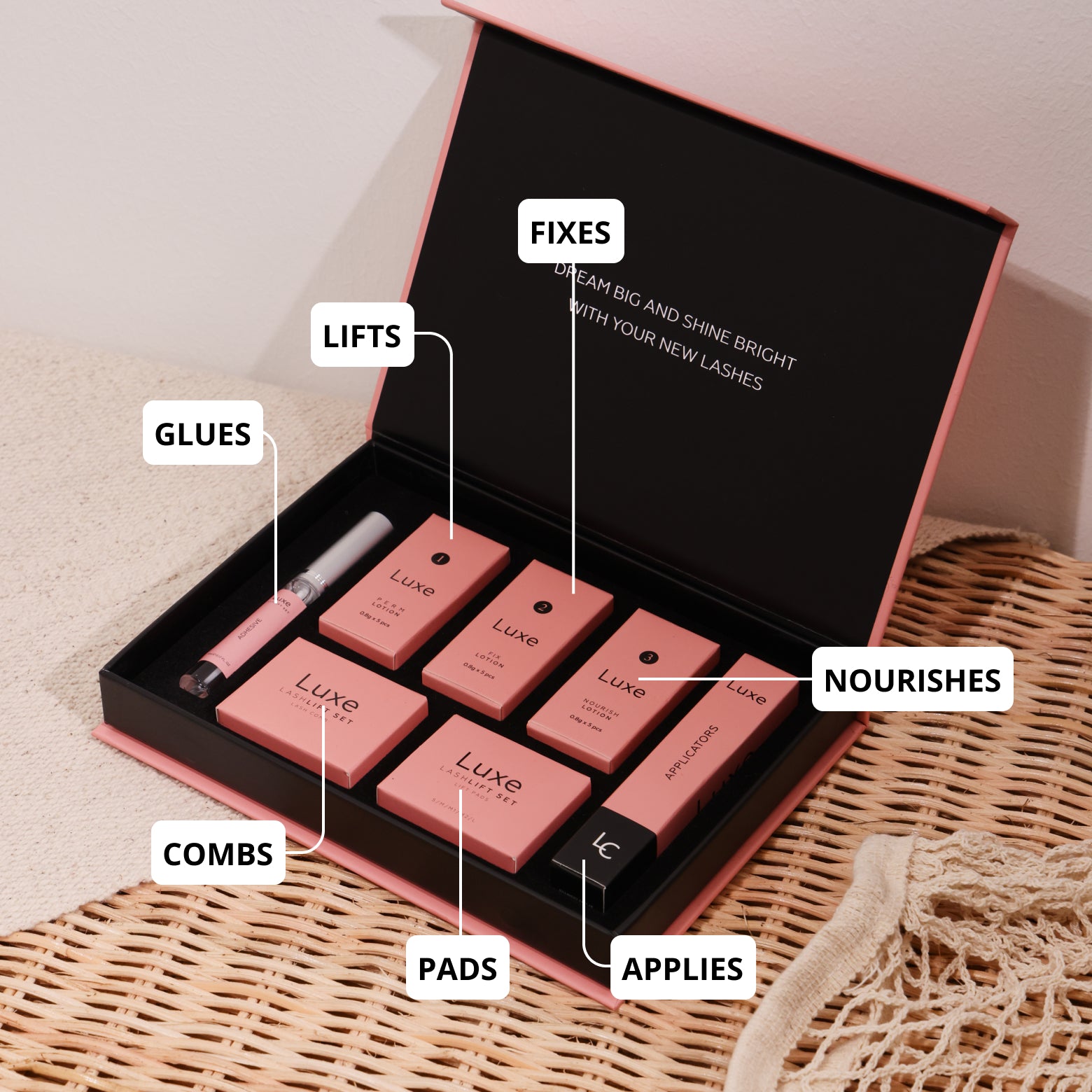 Luxe Lashlift Set + Free Tint Set
